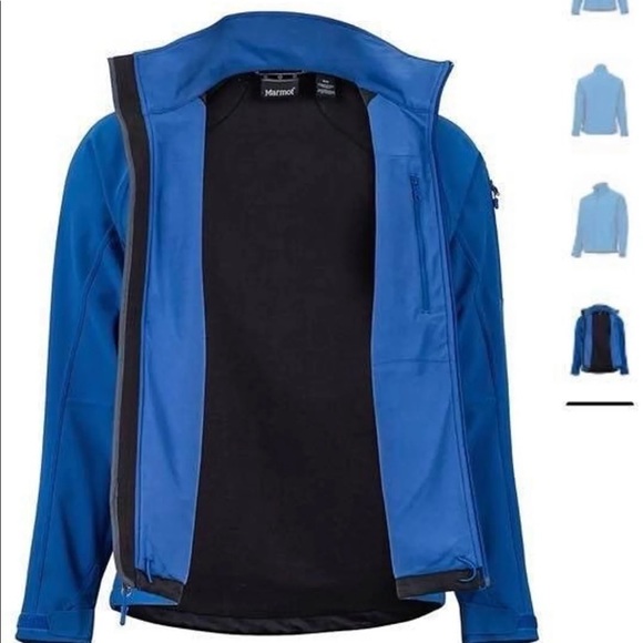 ⭐️ Mens Marmot Soft Shell Gravity Jacket Size SMALL - Picture 3 of 8